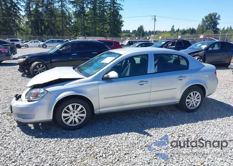 2010 Chevrolet Cobalt Lt из США, поврежденный, VIN 1G1AD5F5XA7126781